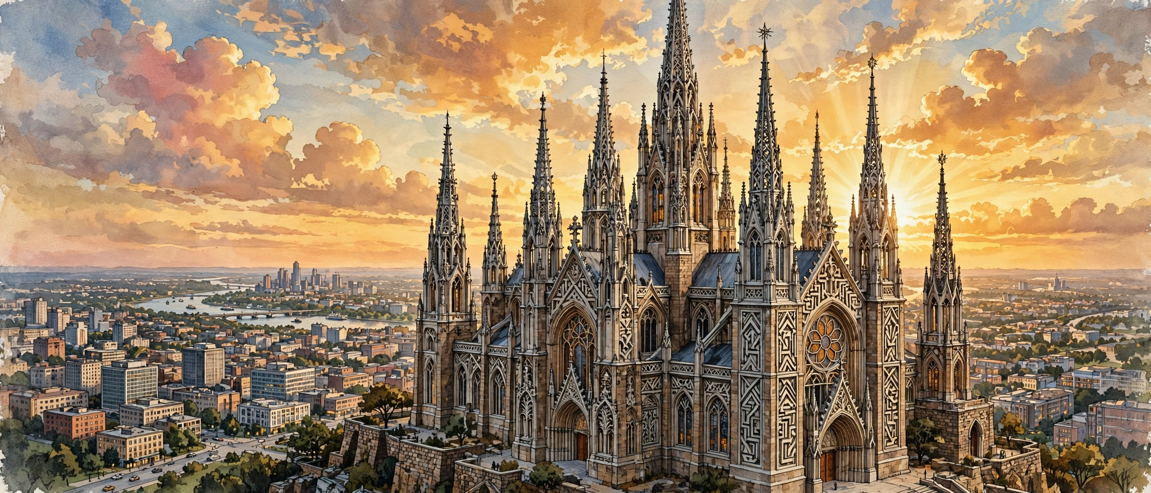 Sagrada Familia capai tinggi rancangan 172,5 meter setelah 144 tahun dibangun