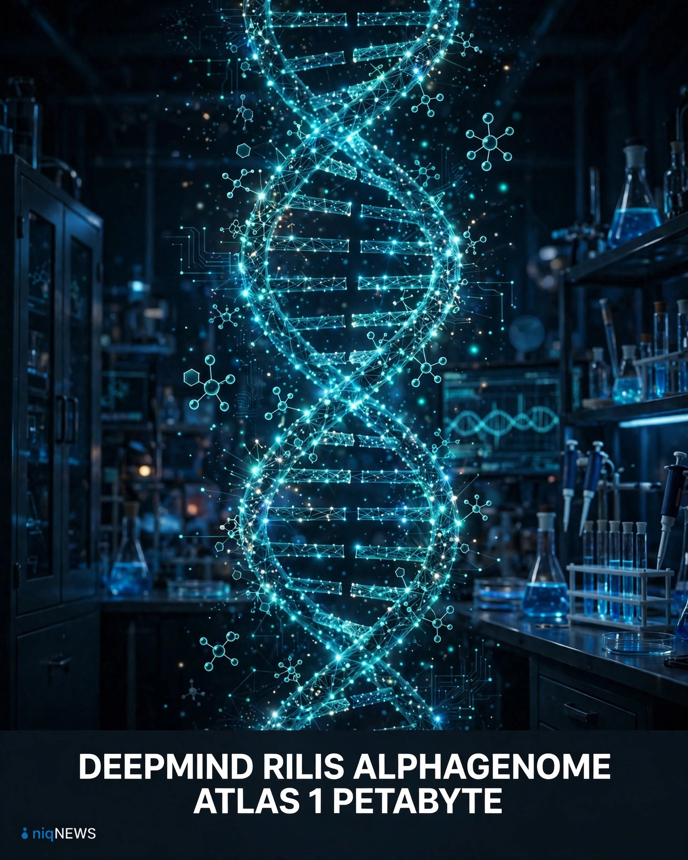 DeepMind rilis AlphaGenome Atlas, dataset 1 petabyte untuk 9 miliar varian genetik