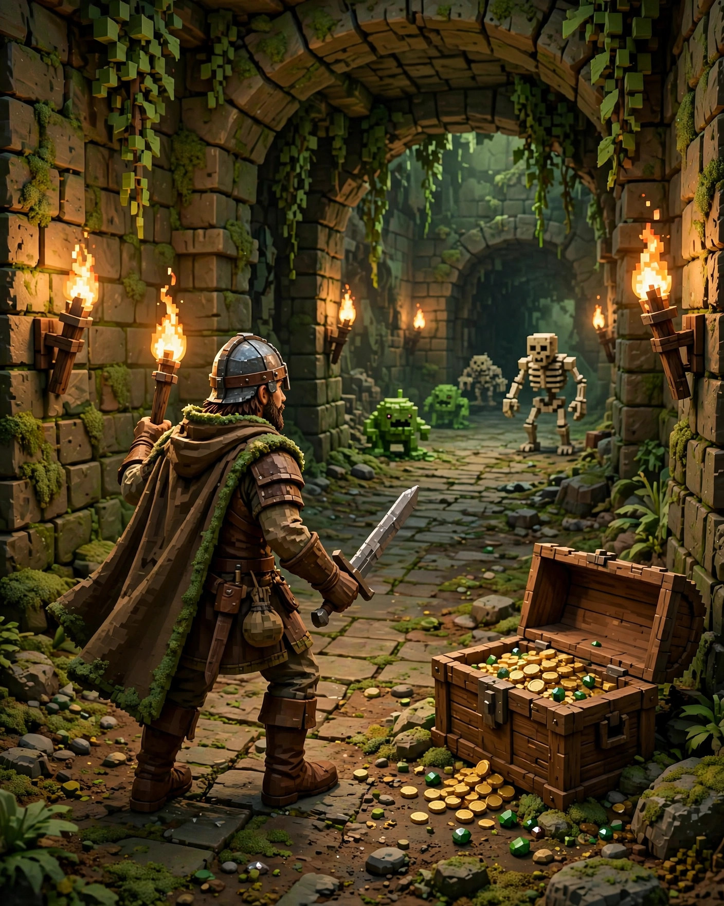 Minecraft Dungeons II rilis 28 September, hadir di Game Pass