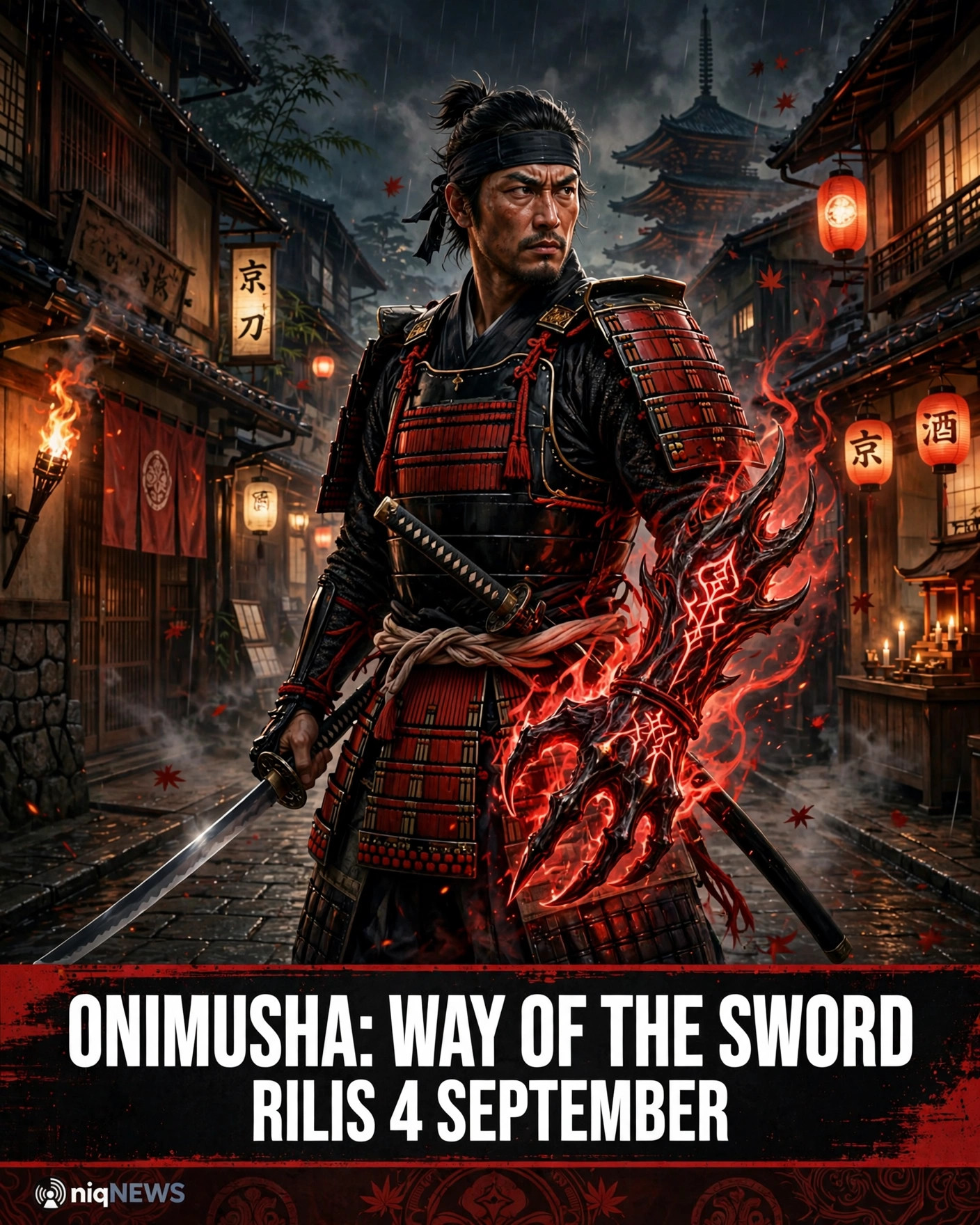 Onimusha: Way of the Sword rilis 4 September, kembalinya samurai Capcom setelah 20 tahun