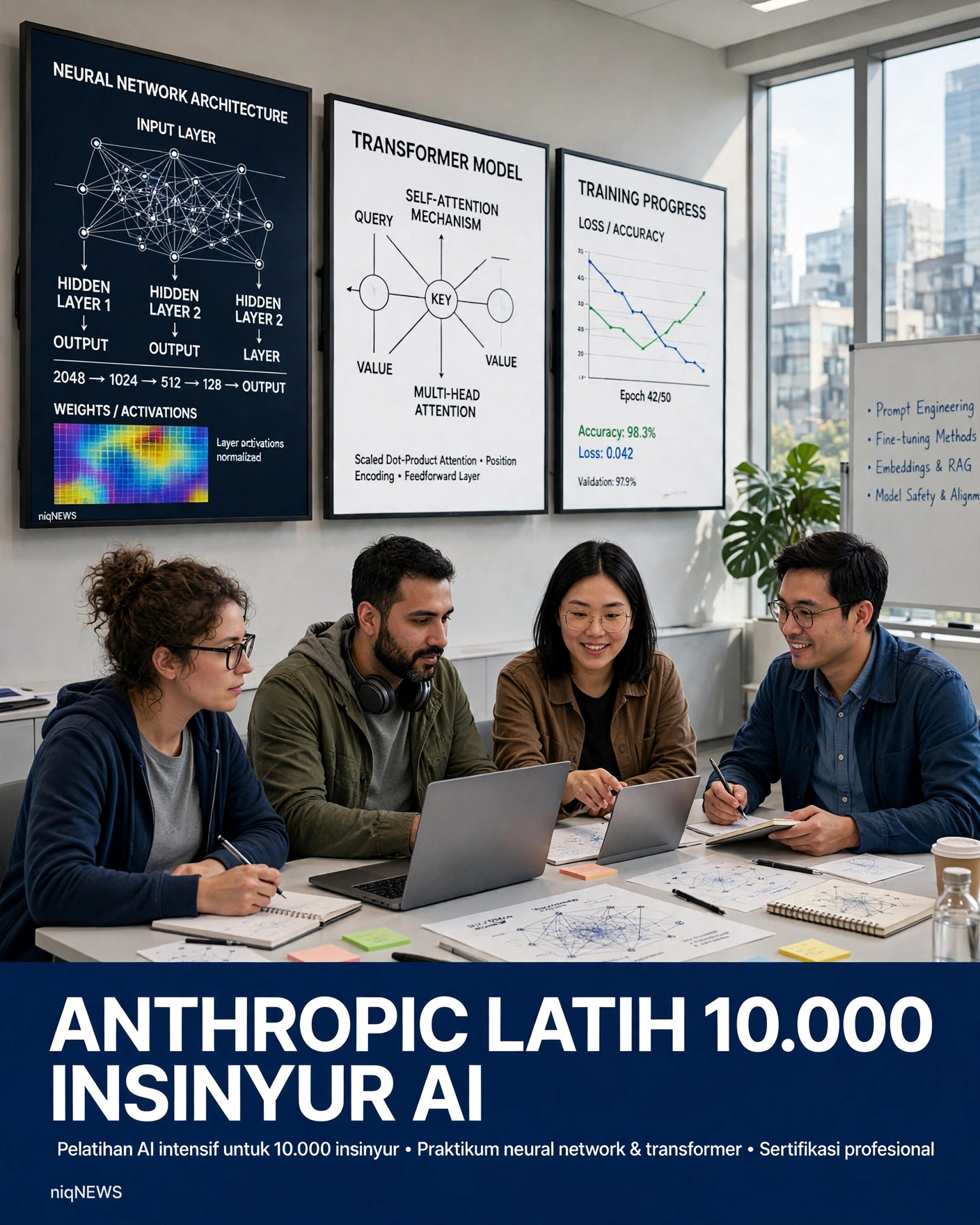 Anthropic gelontorkan $100 juta untuk latih 10.000 insinyur AI