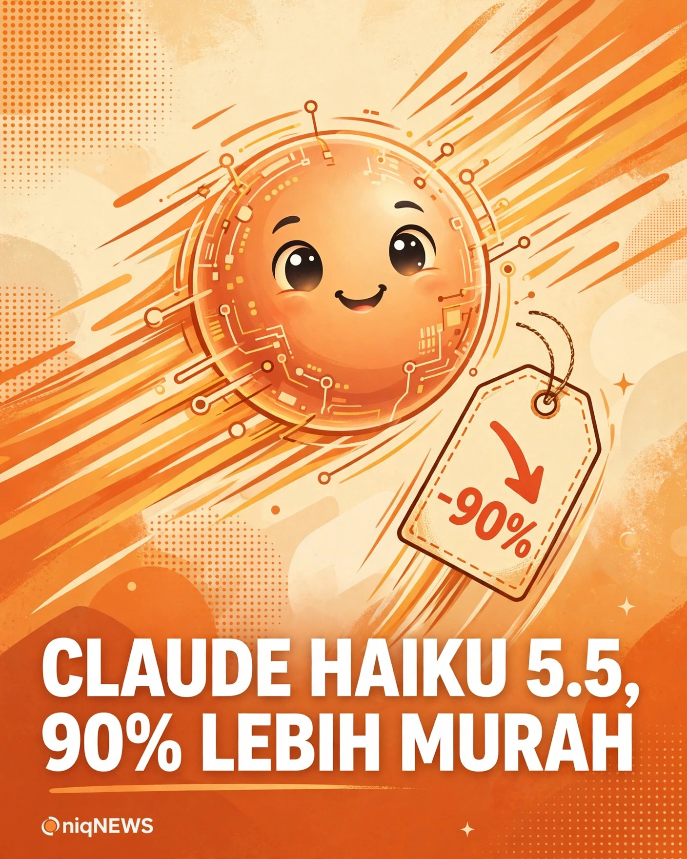 Anthropic luncurkan Claude Haiku 5.5, 90% lebih murah dari pendahulunya