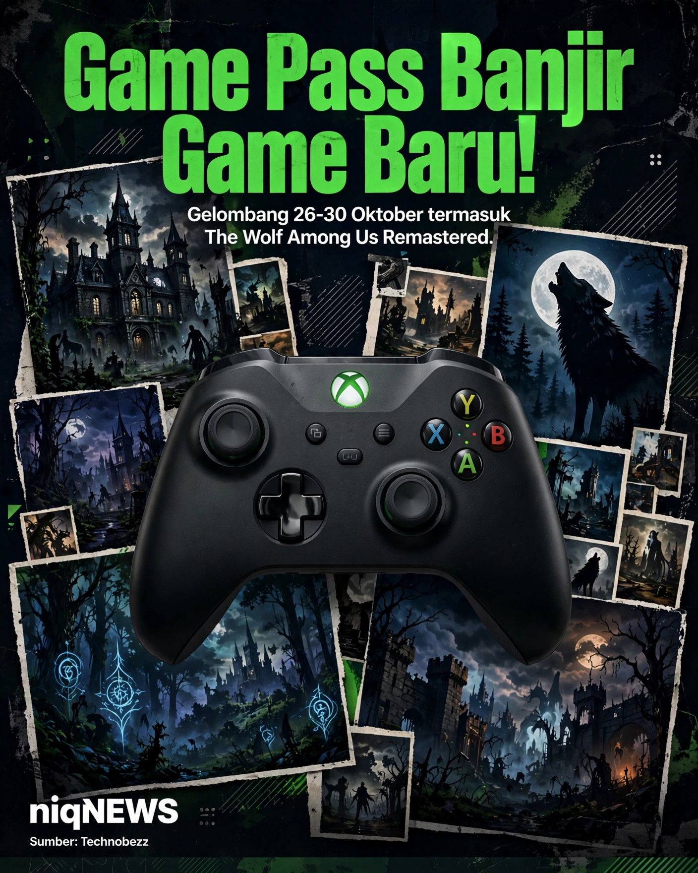 Game Pass kedatangan gelombang game 26–30 Oktober, termasuk The Wolf Among Us Remastered