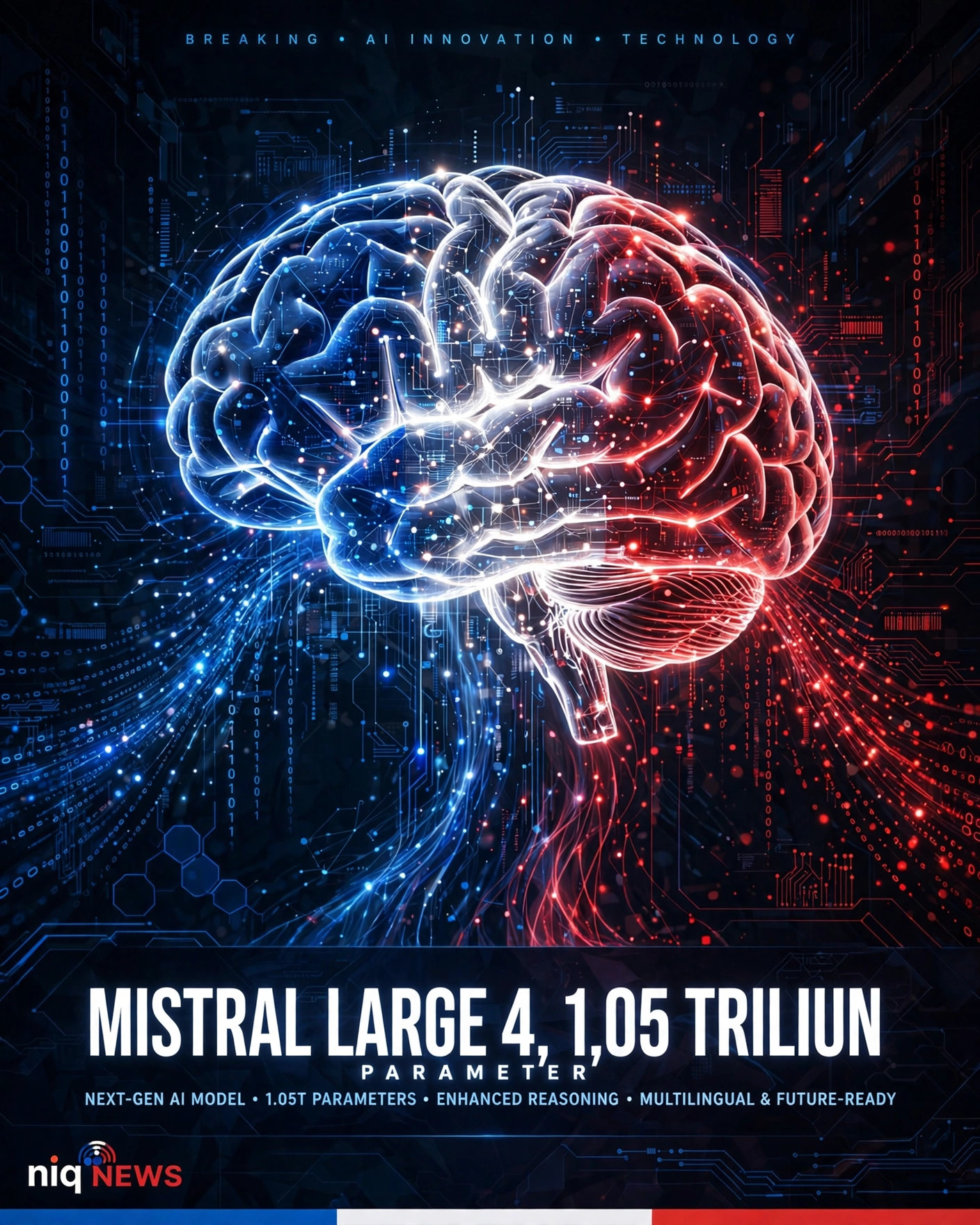 Mistral luncurkan Large 4, model open-weight 1,05 triliun parameter