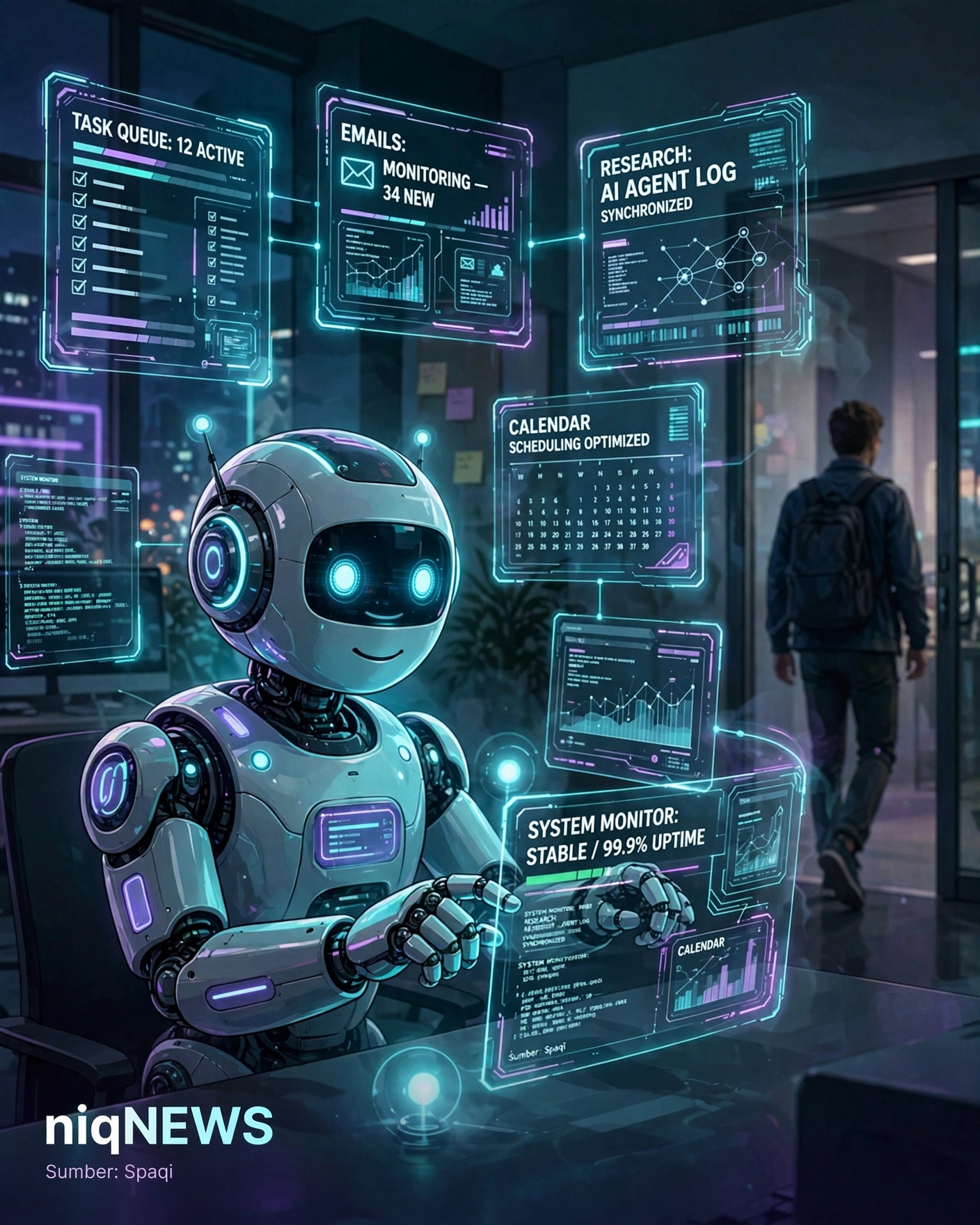 OpenAI luncurkan Dots, agen AI yang terus bekerja setelah chat ditutup