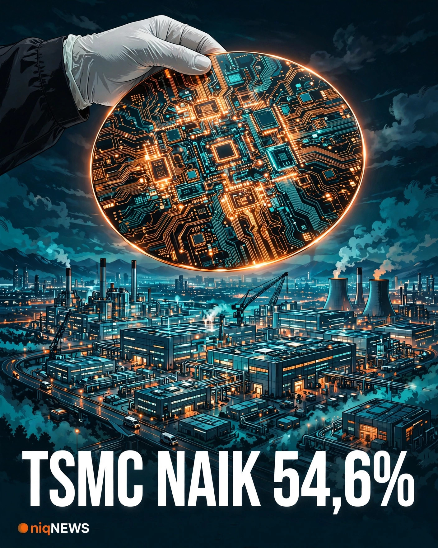 Pendapatan TSMC melonjak 54,6% pada September, pacu balap chip AI