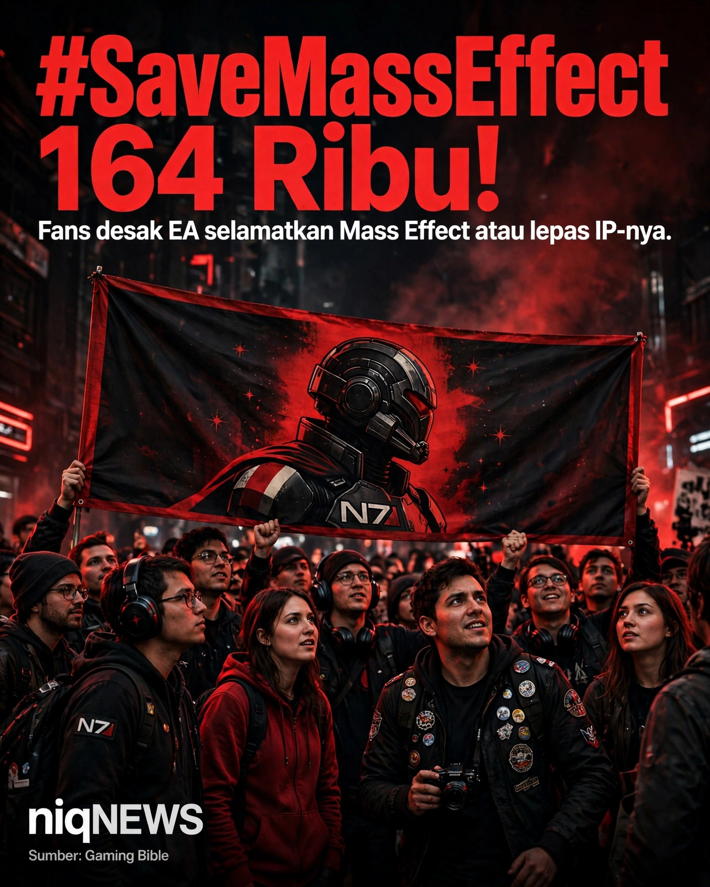 Petisi #SaveMassEffect tembus 164.000 tanda tangan, fans serukan boikot EA