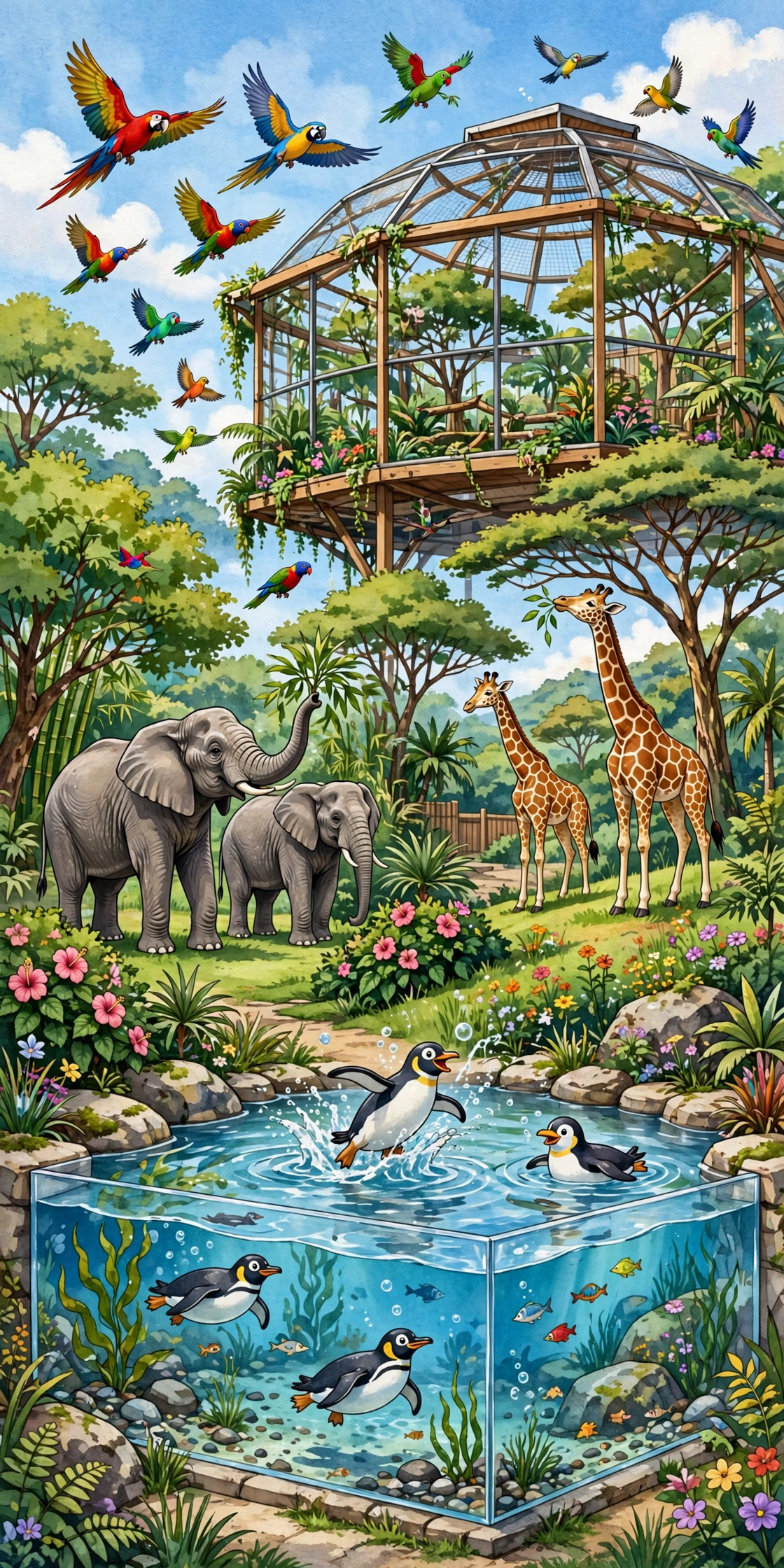 Planet Zoo 2 rilis 13 Oktober, bawa hewan akuatik dan terbang